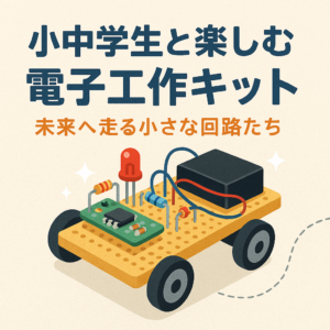 小中学生と楽しむ電子工作キット