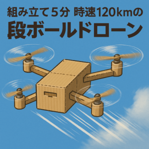 段ボールドローン